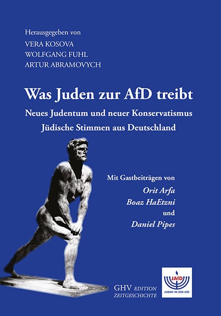 Was Juden zur AfD treibt Buchdeckel – Joachim Kuhs, AfD / Alternative für Deutschland