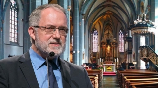 Joachim Kuhs in der Kirche