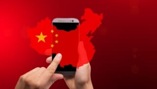 kommunistische Smartphone-Diktatur China