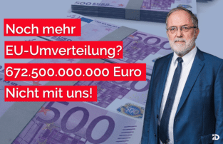 Noch mehr EU-Umverteilung: 672.500.000.000 Euro!