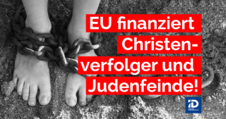 Indem die EU hart verdientes Steuergeld der Bürger ihrer Mitgliedsstaaten in den Iran überweist, finanzieren wir deren Terror gegen Christen und Juden. Und das in Zeiten wachsender Knappheit in unseren öffentlichen Haushalten sowie ständig wachsender Steuer- und Abgabenlast für die Menschen innerhalb der EU.