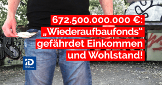 Der Fonds für Wiederaufbau und Widerstandsfähigkeit bestätigt die Rolle Deutschlands als indirekten Vasallenstaat für ein lateinisches Schuldenkartell. Unter dem Vorwand der Krise rund um Covid-19 hat die EU ein weiteres Umverteilungssystem zu Lasten der deutschen Bürger, Steuerzahler und Leistungsträger eingerichtet. Die AfD ist inzwischen die einzige deutsche Partei, welche die Interessen der Bürger Deutschlands vertritt, schützt und verteidigt. Wir von der AfD arbeiten für Freiheit, Wettbewerb, niedrige Steuern und Wohlstand für alle Bürger.