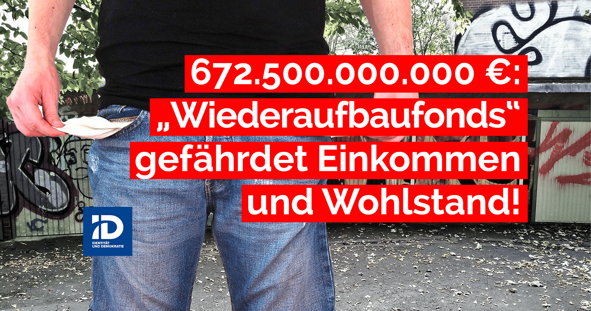 Der Fonds für Wiederaufbau und Widerstandsfähigkeit bestätigt die Rolle Deutschlands als indirekten Vasallenstaat für ein lateinisches Schuldenkartell. Unter dem Vorwand der Krise rund um Covid-19 hat die EU ein weiteres Umverteilungssystem zu Lasten der deutschen Bürger, Steuerzahler und Leistungsträger eingerichtet. Die AfD ist inzwischen die einzige deutsche Partei, welche die Interessen der Bürger Deutschlands vertritt, schützt und verteidigt. Wir von der AfD arbeiten für Freiheit, Wettbewerb, niedrige Steuern und Wohlstand für alle Bürger.