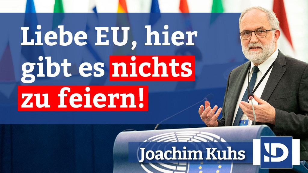 – Joachim Kuhs, AfD / Alternative für Deutschland