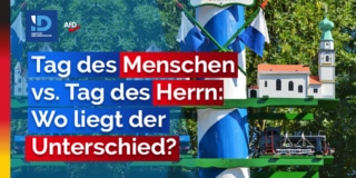 20220501 Sonntag Tag des Menschenvs. Tag des Herrn TWITTER – Joachim Kuhs, AfD / Alternative für Deutschland