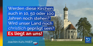 20220709 sonntag steinerne zeugen des glaubens kirchen TWITTER – Joachim Kuhs, AfD / Alternative für Deutschland