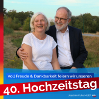 20221001 40 hochzeitstag – Joachim Kuhs, AfD / Alternative für Deutschland