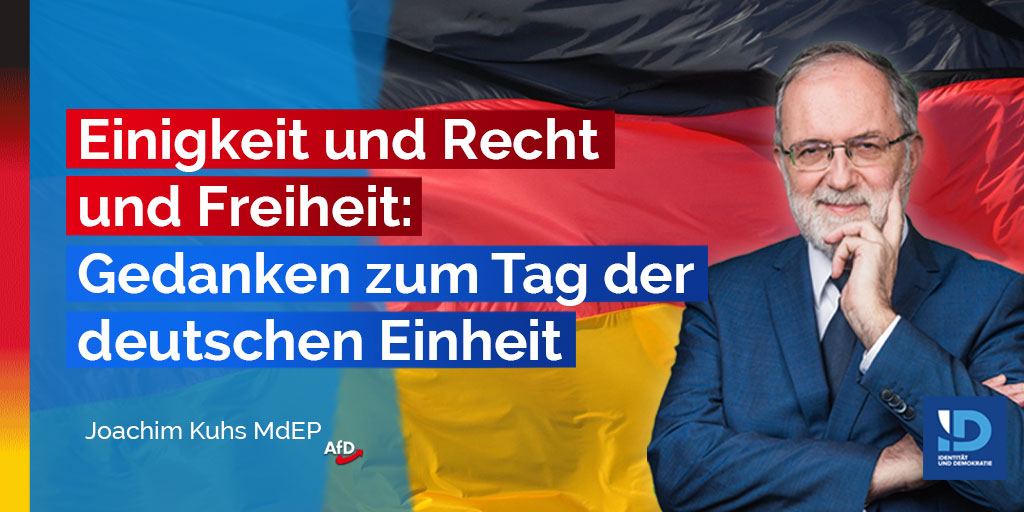 20221003 deutsche einheit twitter – Joachim Kuhs, AfD / Alternative für Deutschland