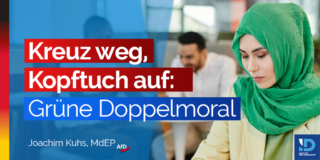 20221206 kreuz weg kopftuch auf twitter – Joachim Kuhs, AfD / Alternative für Deutschland