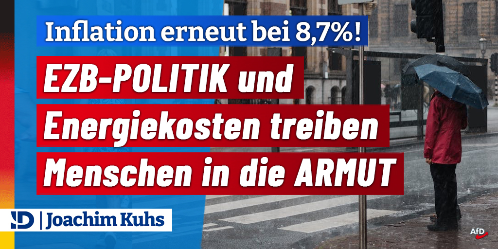 20230303 inflation twitter – Joachim Kuhs, AfD / Alternative für Deutschland