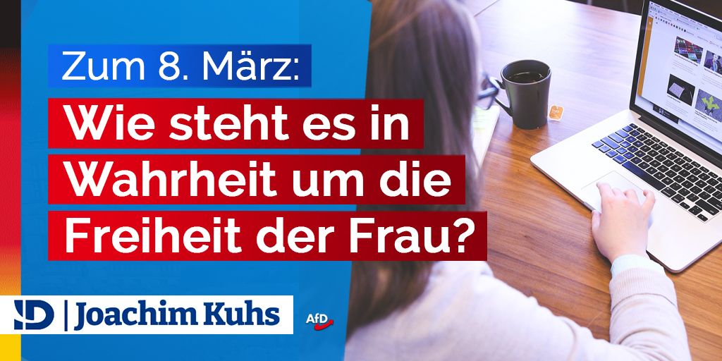 202303 weltfrauentag twitter – Joachim Kuhs, AfD / Alternative für Deutschland