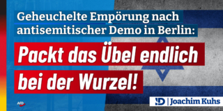 20230411 antisemitische demo berlin twitter – Joachim Kuhs, AfD / Alternative für Deutschland