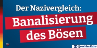 Der Nazivergleich: Banalisierung des Bösen