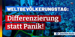 Weltbevölkerungstag: Differenzierung statt Panik!