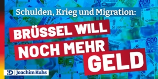 Schulden, Krieg und Migration: Brüssel will noch mehr Geld