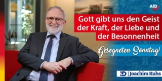 Habt keine Angst: Gott gibt uns den Geist der Kraft, der Liebe und der Besonnenheit