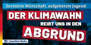 Zerstörte Wirtschaft, aufgehetzte Jugend: Der Klimawahn reißt uns in den Abgrund