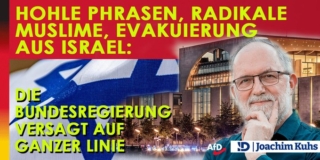 Hohle Phrasen, radikale Muslime, Evakuierung aus #Israel: Die Bundesregierung versagt auf ganzer Linie