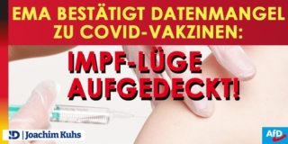 EMA bestätigt Datenmangel zu Covid-Vakzinen: Impf-Lüge aufgedeckt!