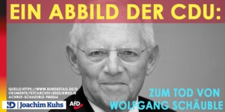 Ein Abbild der CDU: Zum Tod von Wolfgang Schäuble