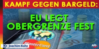 Kampf gegen Bargeld: EU legt Obergrenze fest