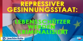 Lebensschützer werden Kriminalisiert