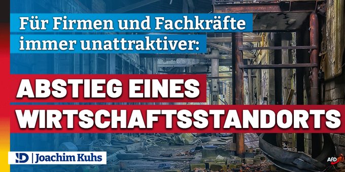 Für Firmen und Fachkräfte immer unattraktiver: Abstieg eines Wirtschaftsstandorts