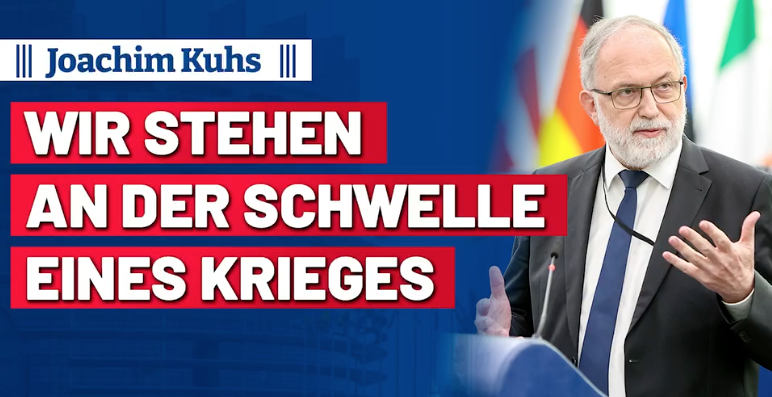 Wir stehen an der Schwelle eines Krieges