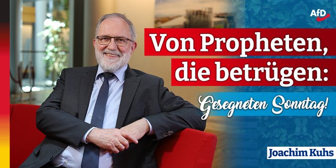 Von Propheten, die betrügen: Gesegneten #Sonntag